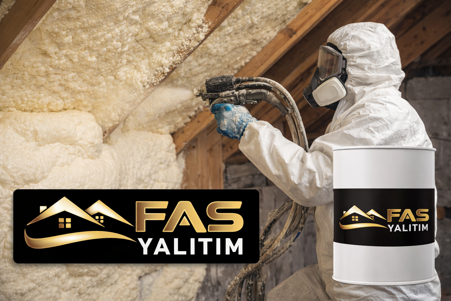 FAS Yalıtım Poliüretan Köpük Uygulama